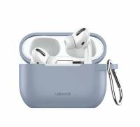 Чохол для Airpods Pro Usams US-BH568 Silicone Protective Cover Purple