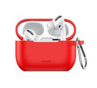 Чохол для Airpods Pro Usams US-BH568 Silicone Protective Cover Red