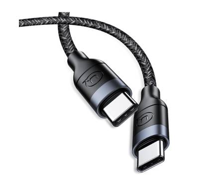Кабель Usams Type-C to Type-C U31 PD 100W 5А 1.2m Black 1