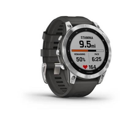 Смарт-часы Garmin Fenix 7 Silver with Graphite Band (010-02540-00/01)