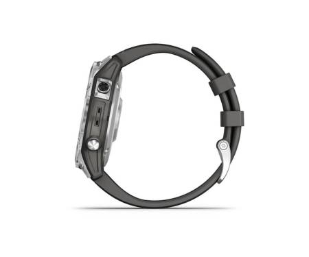 Смарт-часы Garmin Fenix 7 Silver with Graphite Band (010-02540-00/01)