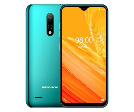 Смартфон Ulefone Note 8 2/16GB Midnight Green (6937748733799)