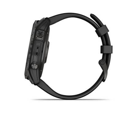 Смарт-часы Garmin Fenix 7X Sapphire Solar Carbon Gray DLC Titanium with Black Band (010-02541-10/11)