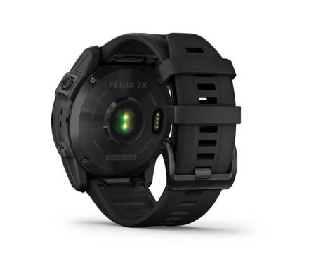 Смарт-часы Garmin Fenix 7X Sapphire Solar Carbon Gray DLC Titanium with Black Band (010-02541-10/11)
