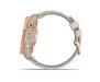 Смарт-часы Garmin Fenix 7S Sapphire Solar Rose Gold Titanium with Limestone Leather Band (010-02539-35)