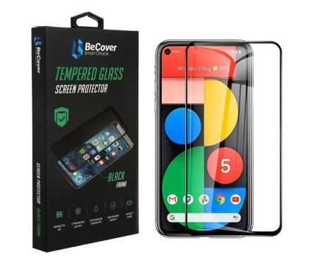 Защитное стекло для Google Pixel 5a 5G BeCover Black