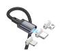Кабель KUULAA USB 3in1 1m (KL-X50) Black 1