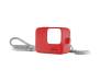 Чехол GoPro Sleeve & Lanyard Firecracker Red (ACSST-012)