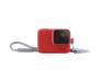 Чехол GoPro Sleeve & Lanyard Firecracker Red (ACSST-012)