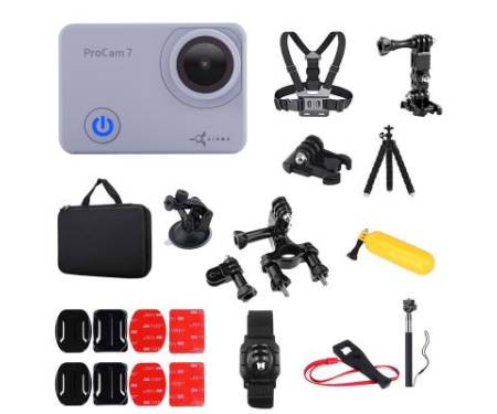 Экшн-камера AirOn ProCam 7 Touch 35 in 1 Skiing Kit (4822356754796)
