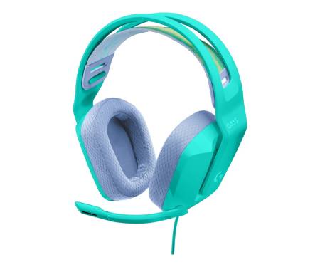 Наушники Logitech G335 Wired Gaming Mint (981-001024)