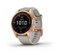 Смарт-часы Garmin Fenix 7S Sol Rose Gold with Light Sand Band (010-02539-11)