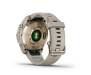 Смарт-часы Garmin Fenix 7S Sapphire Solar C. Gold Titanium w. Light Sand Band (010-02539-20/21)