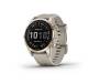 Смарт-часы Garmin Fenix 7S Sapphire Solar C. Gold Titanium w. Light Sand Band (010-02539-20/21)
