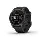 Смарт-часы Garmin Fenix 7S Sapphire Solar Carbon G. DLC Titanium w. Black Band (010-02539-24/25)