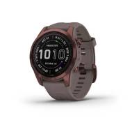 Смарт-часы Garmin Fenix 7S Sapphire Solar Dark Bronze Titanium w. Shale G. Band (010-02539-28/29)