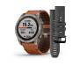 Смарт-часы Garmin Fenix 7X Sapphire Solar Titanium w. Chestnut Leather Band (010-02541-19)