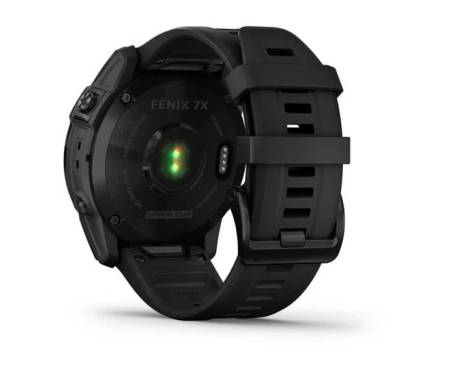 Смарт-часы Garmin Fenix 7X Sapphire S. Black DLC Titanium w. Black Band (010-02541-22/23)