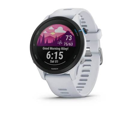 Спортивные часы Garmin Forerunner 255 Music Whitestone (010-02641-21/31)