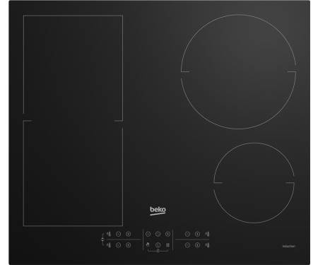 Варочная поверхность Beko Варочная поверхность стеклокерамическая индукция/60см/4конф (HII64200FMT)