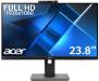 Acer Монитор 23.8" B247Y D-Sub,HDMI,DP,USB-HUB,cam, mic,MM,IPS