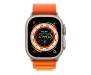 Apple Watch Ultra GPS + Cellular 49mm Titanium Case with Orange Alpine Loop - Medium (MQEU3/MQFL3) 2