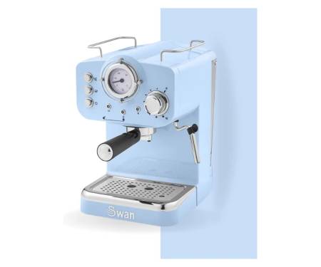 Рожковая кофеварка Swan Retro Pump Espresso SK22110BLN