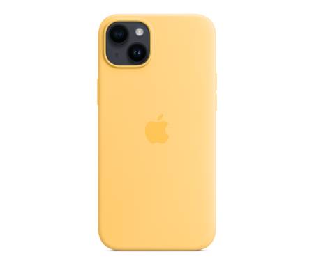 Чехол для Apple iPhone 14 Plus Silicone Case with MagSafe - Sunglow (MPTD3) 3