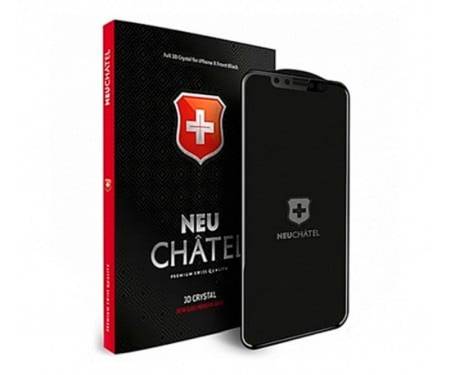 Захисне скло для iPhone 14 Black Neu Chatel