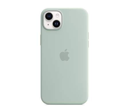Чохол для Apple iPhone 14 Plus Silicone Case with MagSafe - Succulent (MPTC3) 4