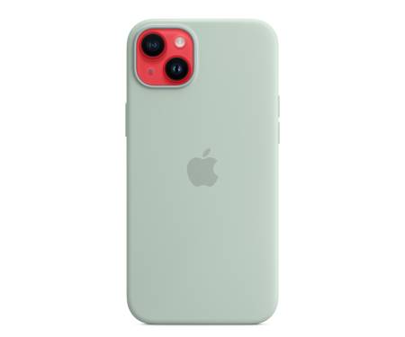 Чохол для Apple iPhone 14 Plus Silicone Case with MagSafe - Succulent (MPTC3) 5