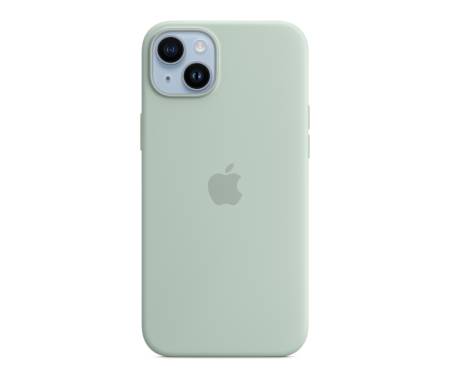Чохол для Apple iPhone 14 Plus Silicone Case with MagSafe - Succulent (MPTC3) 1