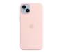 Чохол для Apple iPhone 14 Plus Silicone Case with MagSafe - Chalk Pink (MPT73) 1