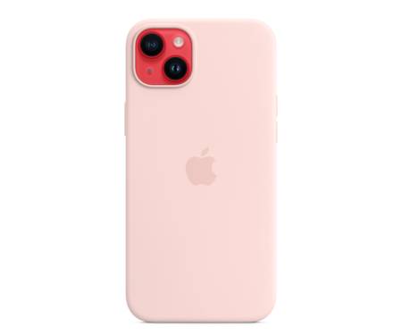 Чохол для Apple iPhone 14 Plus Silicone Case with MagSafe - Chalk Pink (MPT73) 5