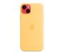 Чехол для Apple iPhone 14 Silicone Case with MagSafe - Sunglow (MPT23) 5