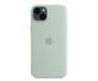Чехол для Apple iPhone 14 Silicone Case with MagSafe - Succulent (MPT13) 3