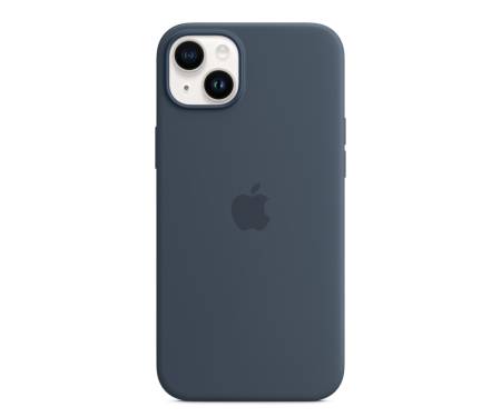 Чехол для Apple iPhone 14 Silicone Case with MagSafe - Storm Blue (MPRV3) 4
