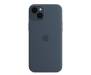 Чехол для Apple iPhone 14 Silicone Case with MagSafe - Storm Blue (MPRV3) 3