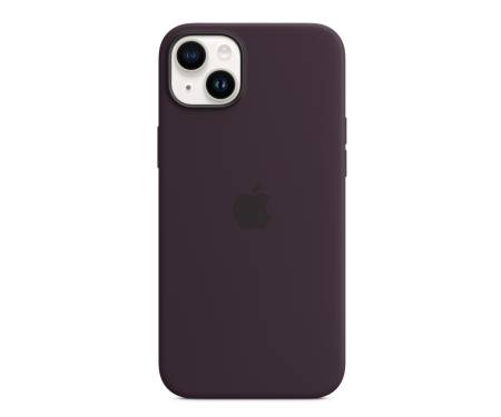 Чехол для Apple iPhone 14 Silicone Case with MagSafe - Elderberry (MPT03) 4