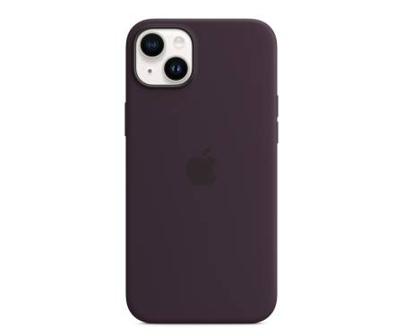 Чехол для Apple iPhone 14 Silicone Case with MagSafe - Elderberry (MPT03) 3