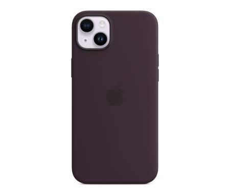 Чехол для Apple iPhone 14 Silicone Case with MagSafe - Elderberry (MPT03) 2