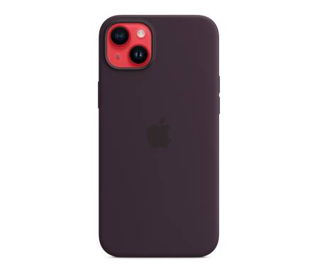 Чехол для Apple iPhone 14 Silicone Case with MagSafe - Elderberry (MPT03) 5