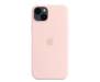 Чехол для Apple iPhone 14 Silicone Case with MagSafe - Chalk Pink (MPRX3) 3