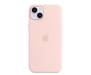 Чехол для Apple iPhone 14 Silicone Case with MagSafe - Chalk Pink (MPRX3) 2