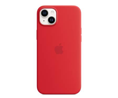 Чехол для Apple iPhone 14 Silicone Case with MagSafe - (PRODUCT)RED (MPRW3) 4