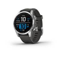 Смарт-годинник Garmin Fenix 7S Silver with Graphite Band (010-02539-00/01)