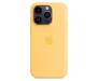 Чохол для Apple iPhone 14 Pro Silicone Case with MagSafe - Sunglow (MPTM3) 1