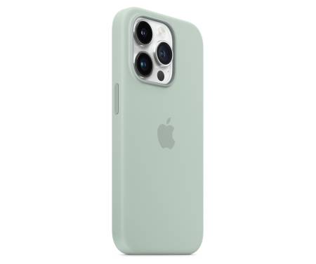 Чохол для Apple iPhone 14 Pro Silicone Case with MagSafe - Succulent (MPTL3) 5