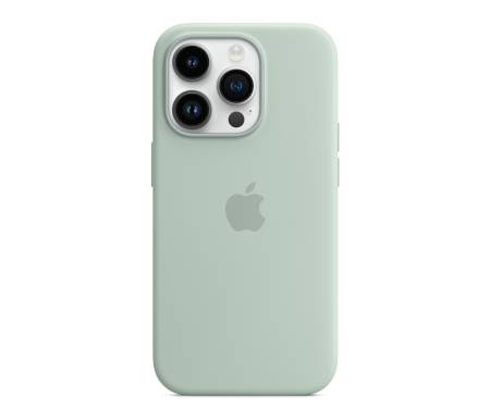 Чохол для Apple iPhone 14 Pro Silicone Case with MagSafe - Succulent (MPTL3) 3