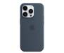 Чохол для Apple iPhone 14 Pro Silicone Case with MagSafe - Storm Blue (MPTF3) 3